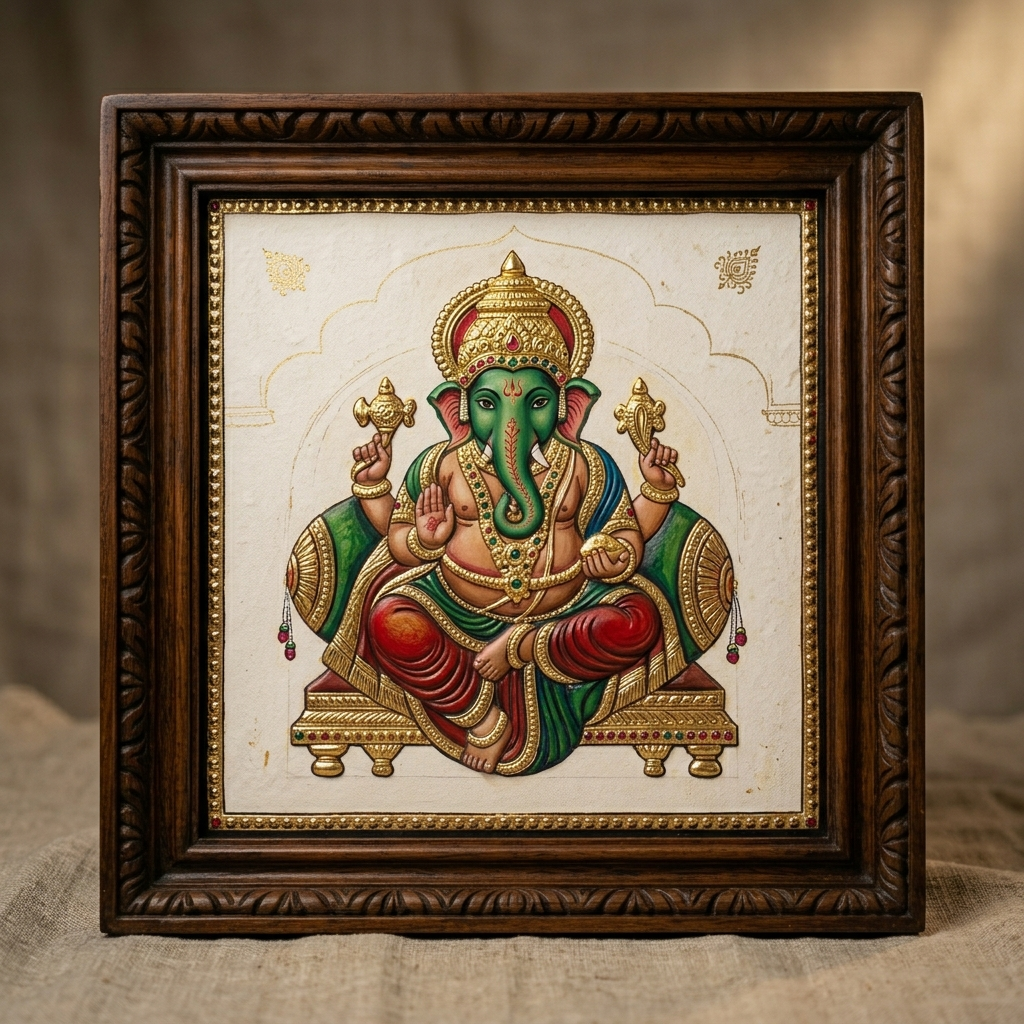 Ganesha Tanjore Paintings